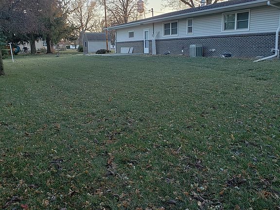 Southwest from edge of lot.