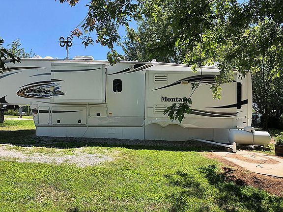 Skirted RV