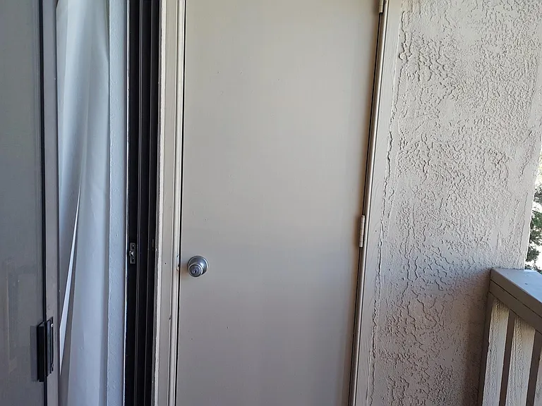 Storage closet on Deck