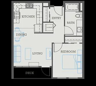Floor plan 1 x 1 - F floor plan