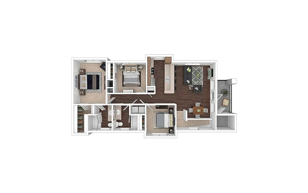 Floor plan Teton