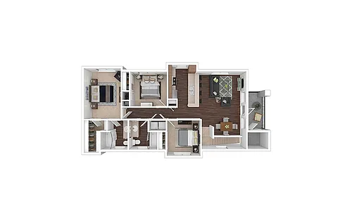Floor plan Teton