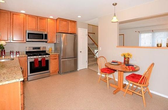 Remodeled eat-in kitchen
