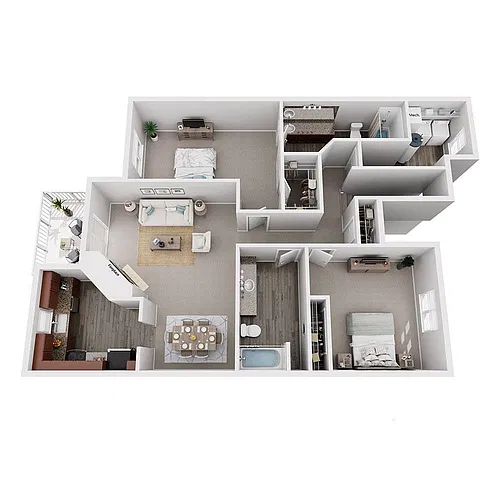 Floor plan C3.2 Rockefeller U