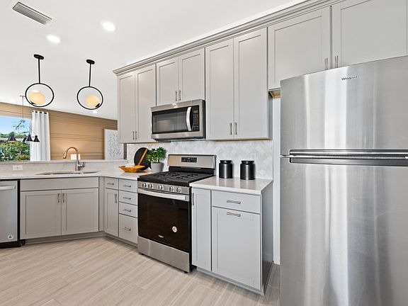 Model Representation - Kitchen featuring stainless steel appliances