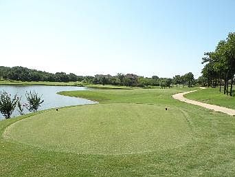 Golf Course Tee Box View