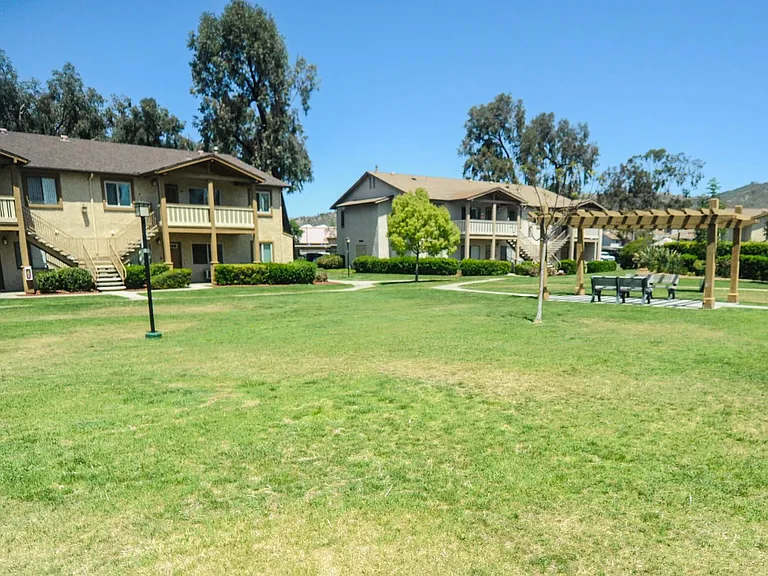 Open space, park-line grounds was