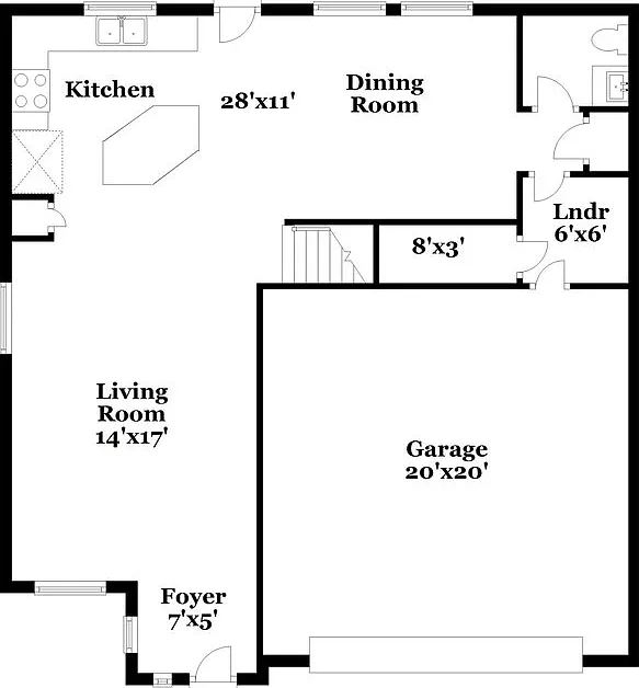 4 bed, 3.0 bath, 2007 sqft, $3,470 — Photo 2