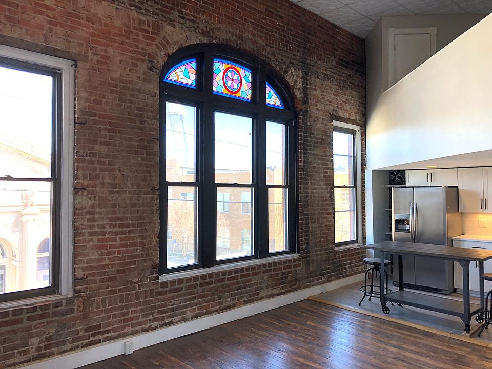 Original stained glass windows