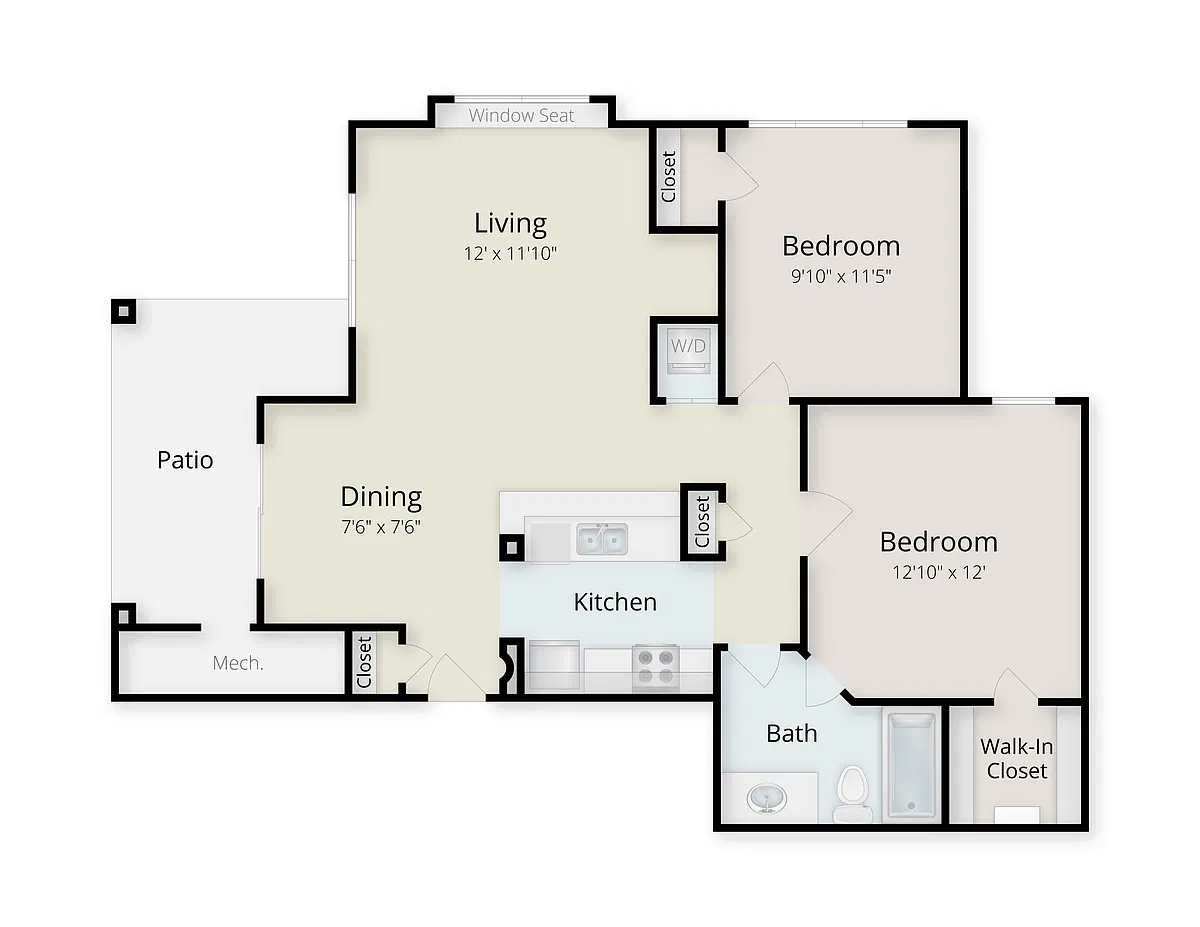 Floor plan The Bradford
