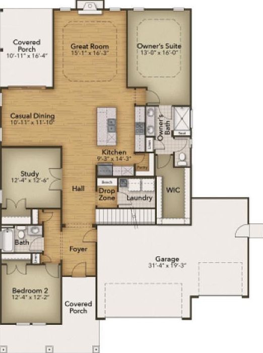 2nd image of 835 Big Cedar Dr.