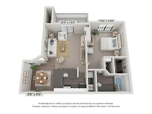 Floor plan Champions A A4 Upgraded