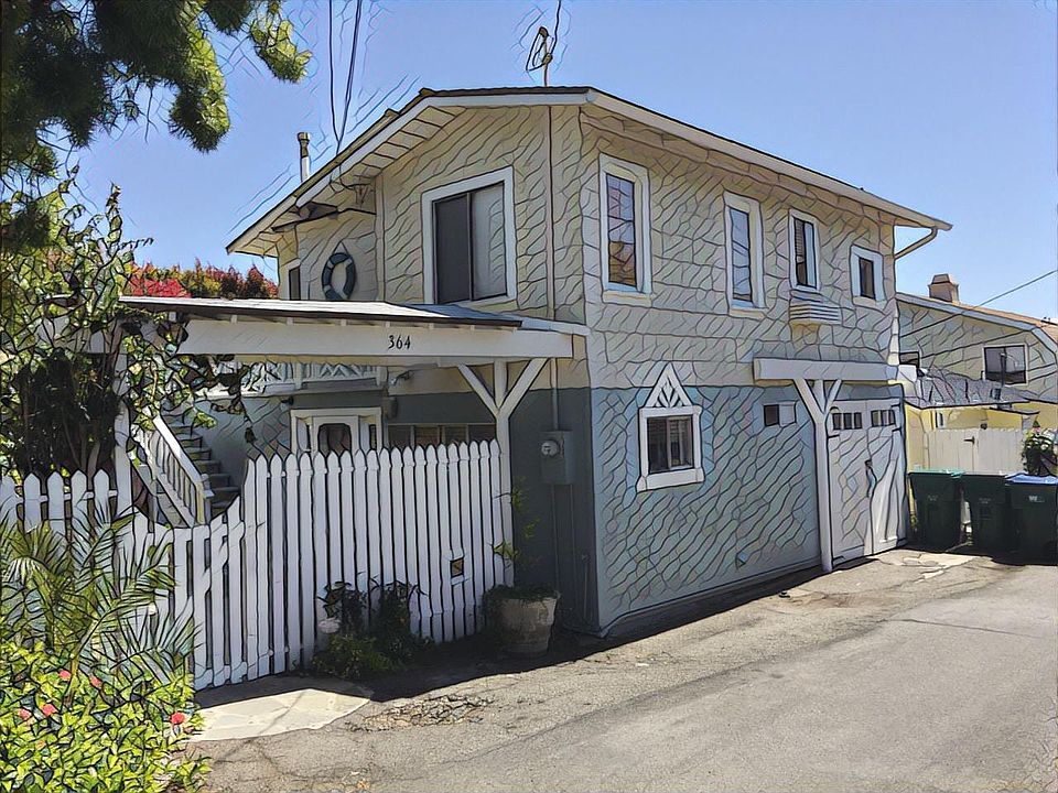 View from Alley. Entry gate to the left.