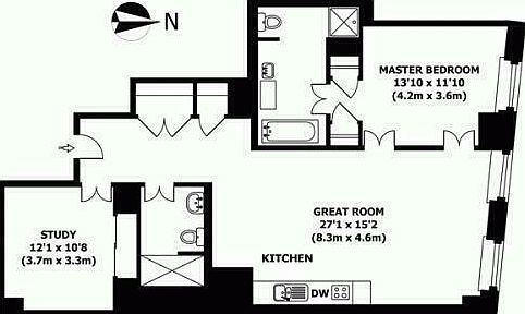 2nd image of 20 Pine St APT 1514