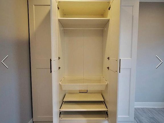 Entry Level Built-in Closet