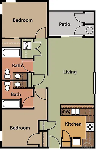 Floor plan Hawthorn