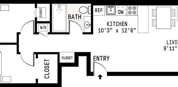 2nd image of 355 W 122nd St #3F