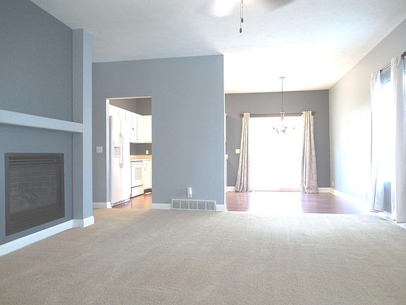 Main Living Area, Looking In To Dining Room and Kitchen