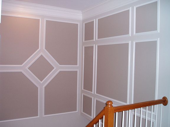 Lots of custom trim & paint
