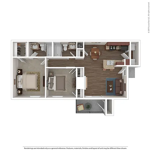 Floor plan 2X2