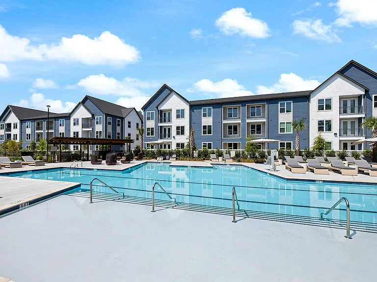 Half Olympic-sized Swimming Pool with Lap Lanes