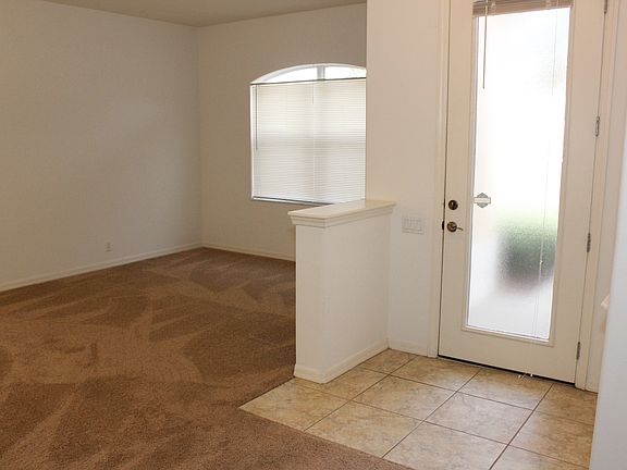 Foyer and living room