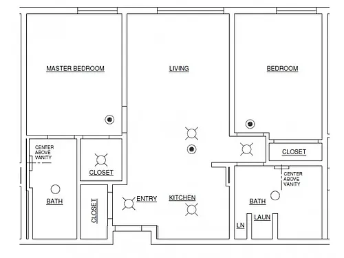 Floor plan Two Bedroom A