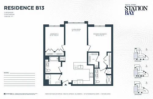 Floor plan B13