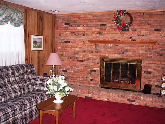 Fireplace in Family Room
