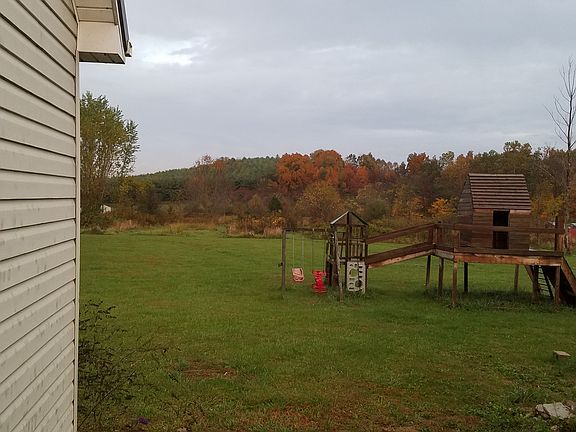 backyard, food plots in back
