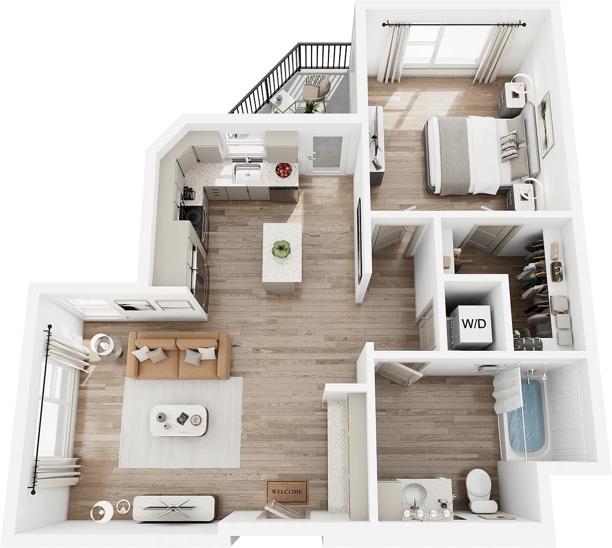 Floor plan A8
