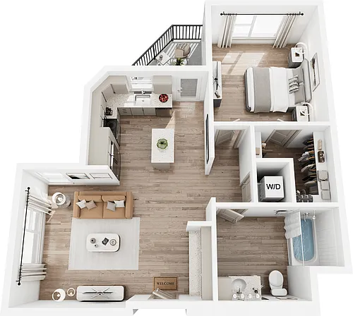 Floor plan A8
