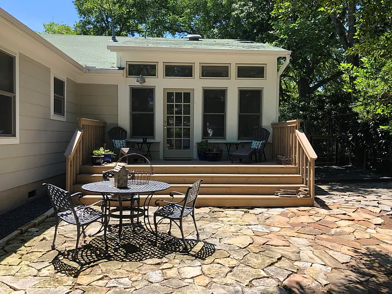 Back Deck and Patio