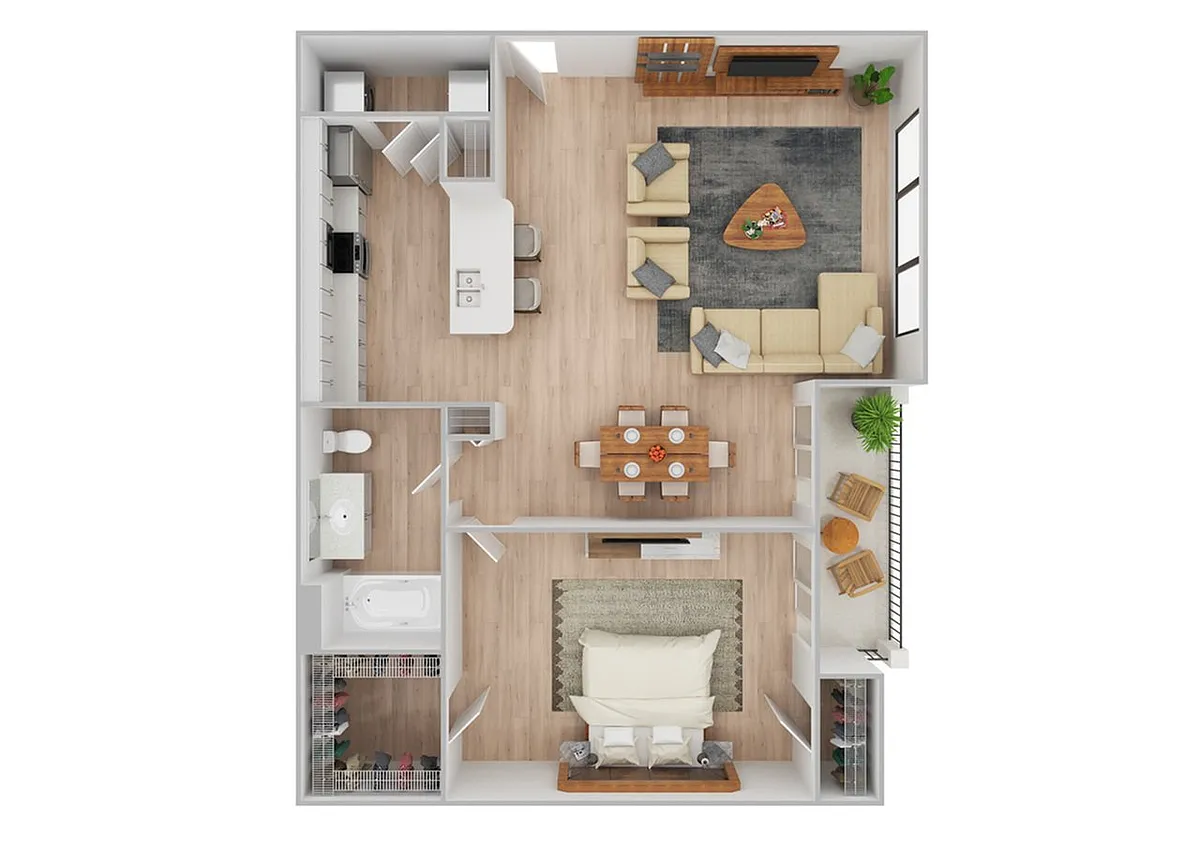 Floor plan Almeria | Renovated