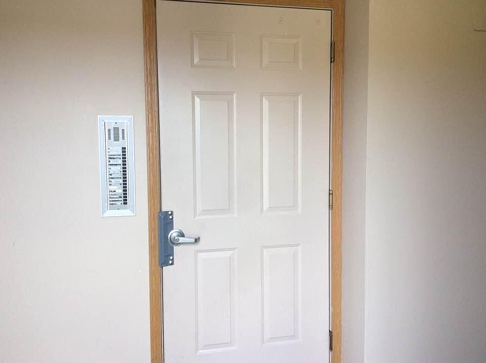 Secured Entry with Intercom System