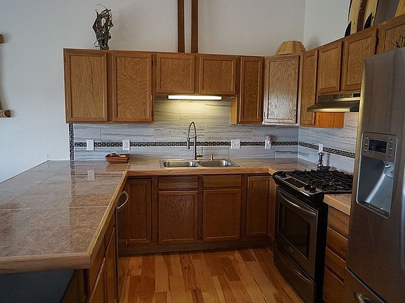 kitchen, new marble counter
