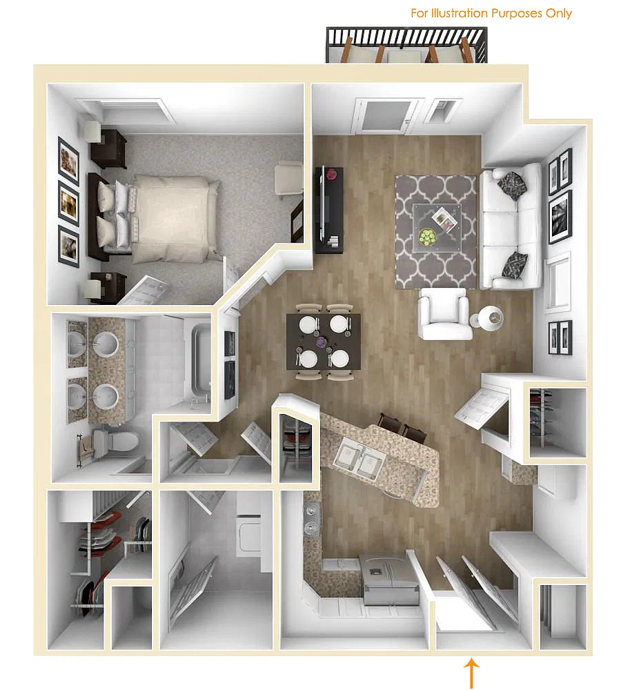 Floor plan Roehampton