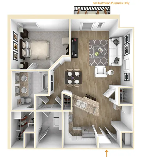 Floor plan Roehampton