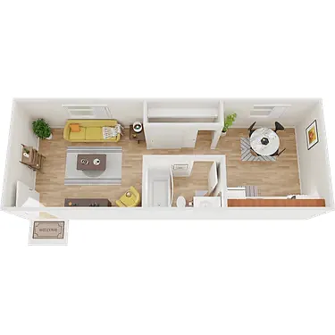 Floor plan Studio