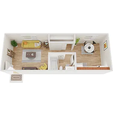 Floor plan Studio
