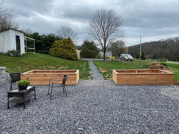 View from patio to East