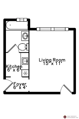 Floor plan 1002 North 33
