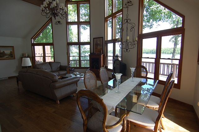 The expansive Great Room