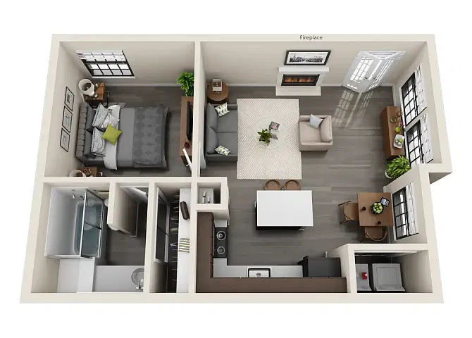 Floor plan A1