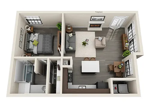 Floor plan A1