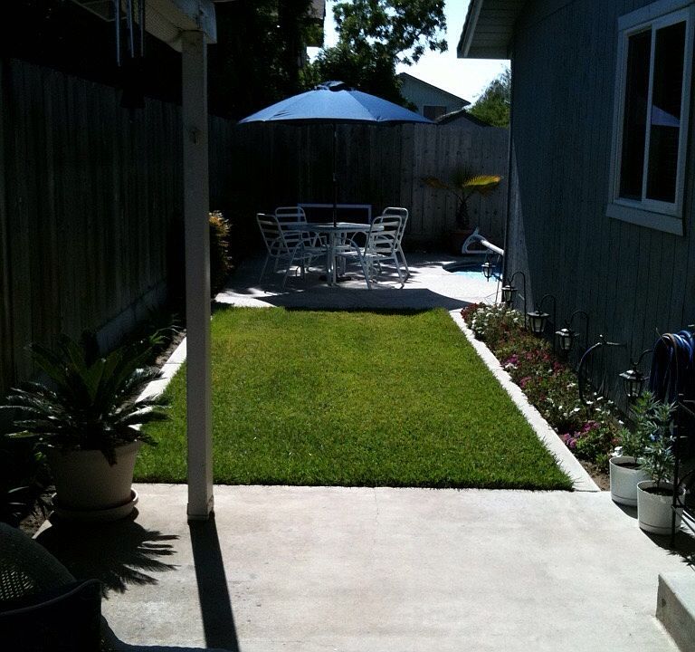 Side of house for BQ