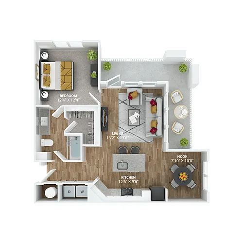 Floor plan Bee's Knees A3