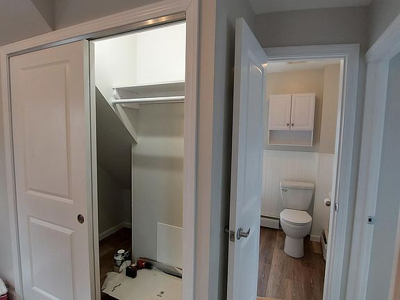 Large Closet off of kitchen area.