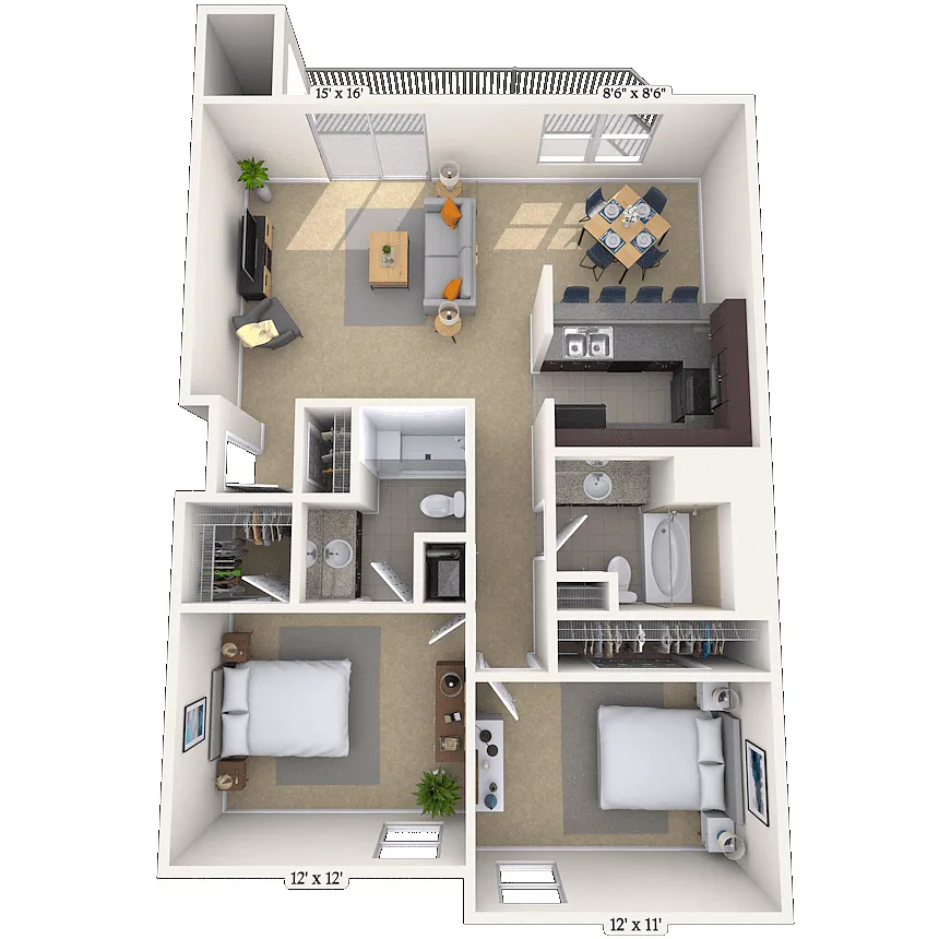 Floor plan The Camellia