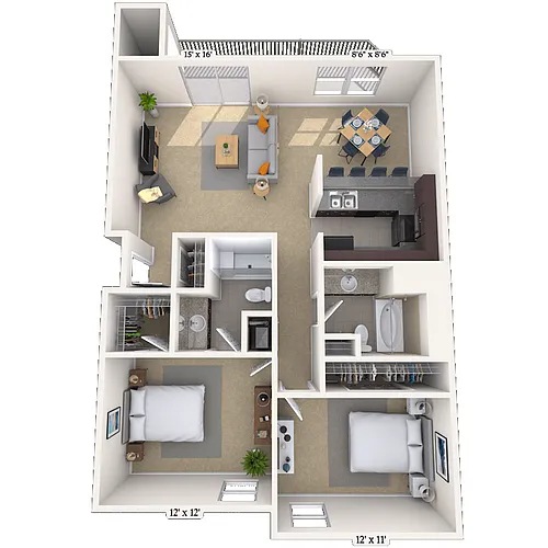 Floor plan The Camellia